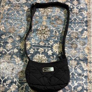 Marc Jacobs Black Quilted Crossbody Bag